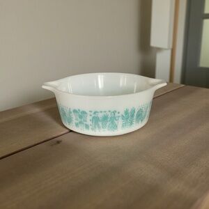 Vintage‎ Pyrex Casserole Dish Amish Butterprint Pattern 472